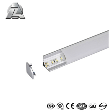 Wide varieties 30 degree aluminum channel profile for led strip